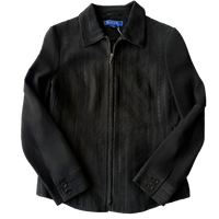 <P>7003<BR> MULTI STITCH LAMB LEATHER ZIP JACKET (ADDITIONAL COLORS)</P>