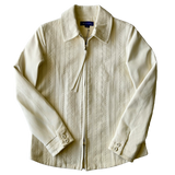 <P>7003<BR> MULTI STITCH LAMB LEATHER ZIP JACKET (ADDITIONAL COLORS)</P>