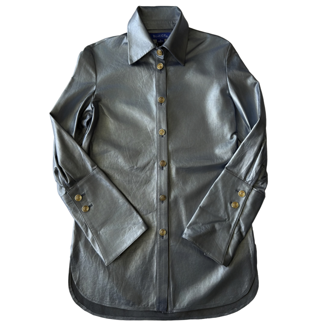 <P>2250<BR> PEARLIZED LAMB LEATHER LONG SHIRT</P>