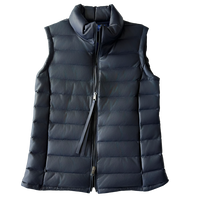 <P>3251<BR> PUFFER VEST LAMB LEATHER (ADDITIONAL COLORS)</P>