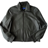 <P>3236<BR> CUT & STITCH TWO POCKET BOMBER LAMB LEATHER JACKET (ADDITIONAL COLORS)</P>